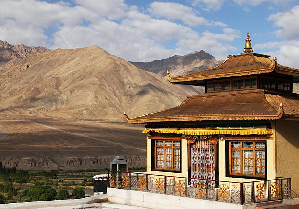 Spituk monastery in Ladakh, India