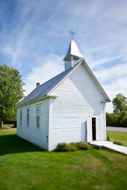 istock Old church in East Canada 162681580