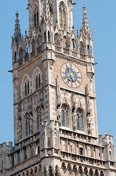 istock City hall clock tower in Munich 162681616