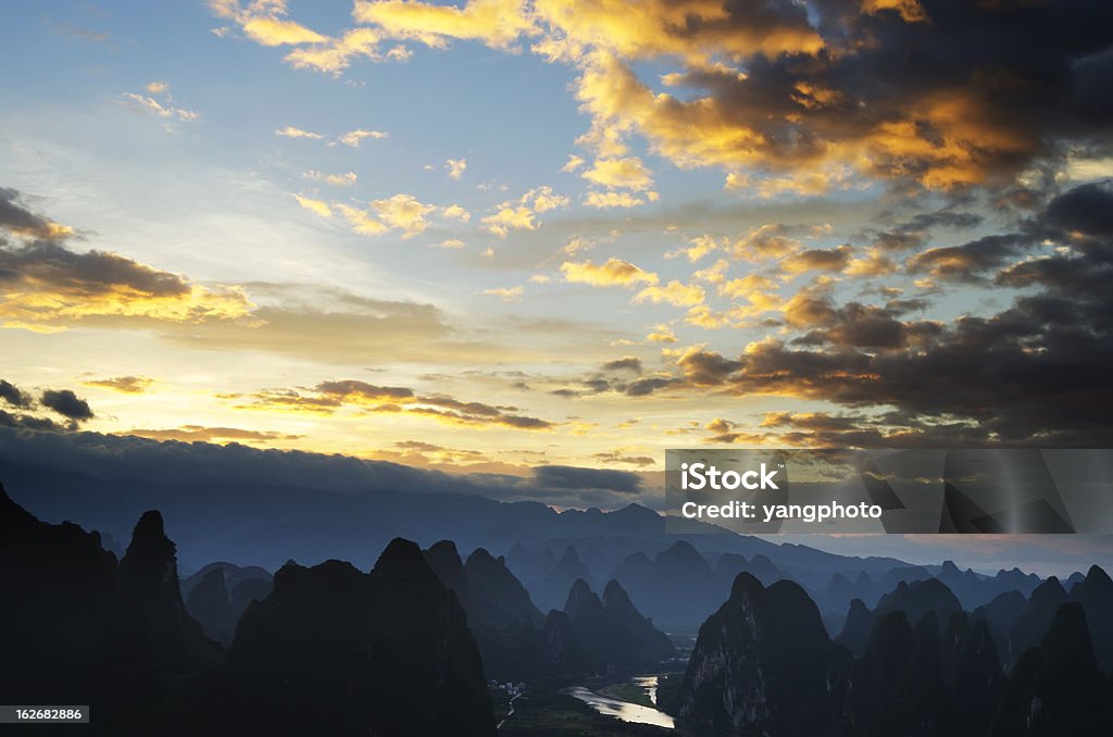 guilin - Foto de stock de Agua libre de derechos