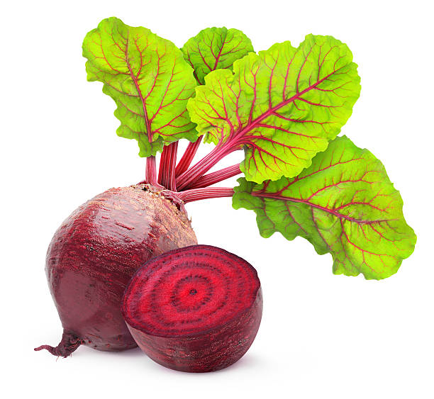 Beetroot Fresh beetroot with leaves isolated on white. beta vulgaris stock pictures, royalty-free photos & images