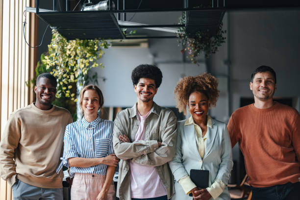 istock A Group Of Successful Multiethnic Business Team At Work Looking At Camera 1626852698