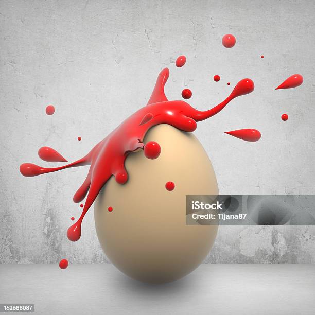 Egg Color Splash Stock Photo - Download Image Now - Easter, Exploding, Paint