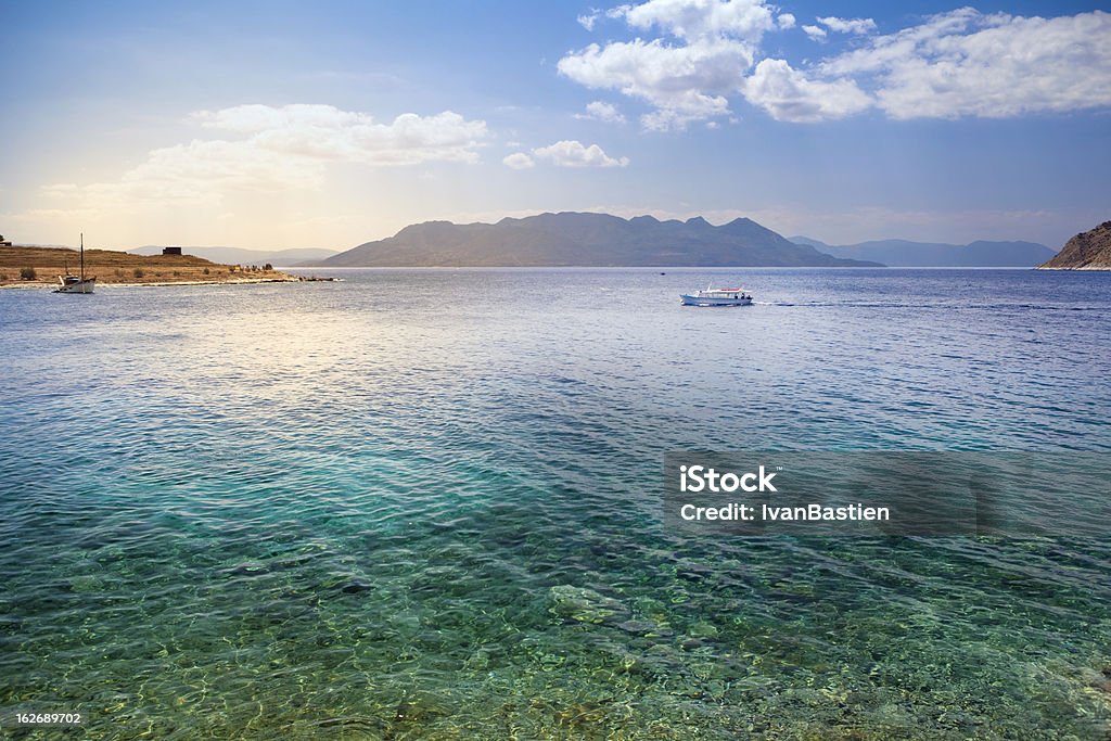 Saronic Golfo - Royalty-free Praia Foto de stock