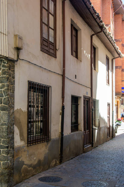 istock Alley in a mountain-style villa. 1626936842