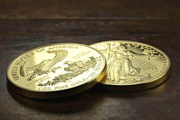 istock 1 ounce American gold eagle bullion coins 1626936846