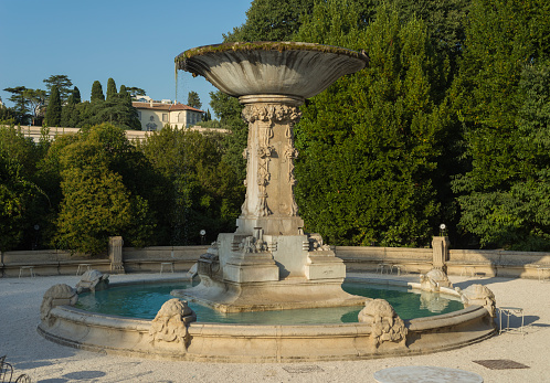 Fountain of the Turtles, Villa Borghese Park, Rome, Lazio, Italy