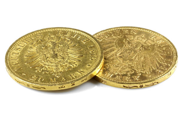 istock Hamburg gold coins (German Empire Goldmark) 1626950121