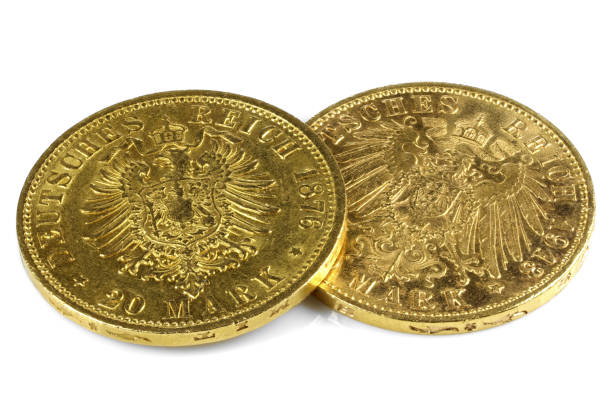 istock Hamburg gold coins (German Empire Goldmark) 1626951216