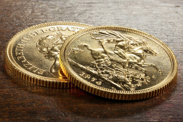 istock British Sovereign gold coins 1626953392