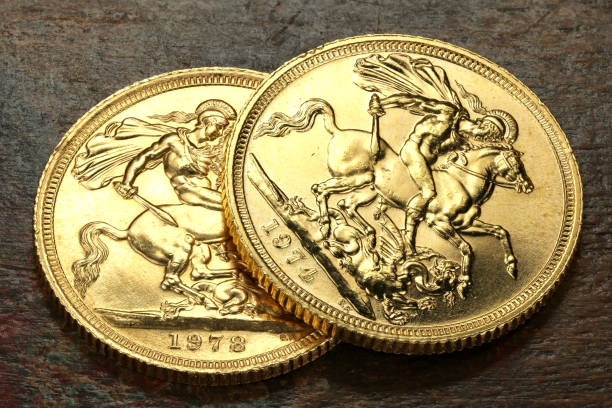 istock British Sovereign gold coins 1626953394