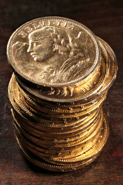 istock Swiss Vreneli gold coins 1626966862