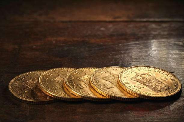istock Dutch Wilhelmina gold coins 1626970841