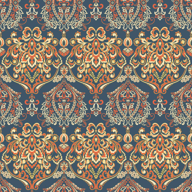istock Vector Baroque floral pattern. classic floral ornament. vintage texture for wallpapers, textile, fabric 1626970967
