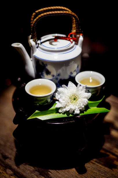 istock Chinese Tea Styled Cocktail Drink in Oriental Setting 1626972350