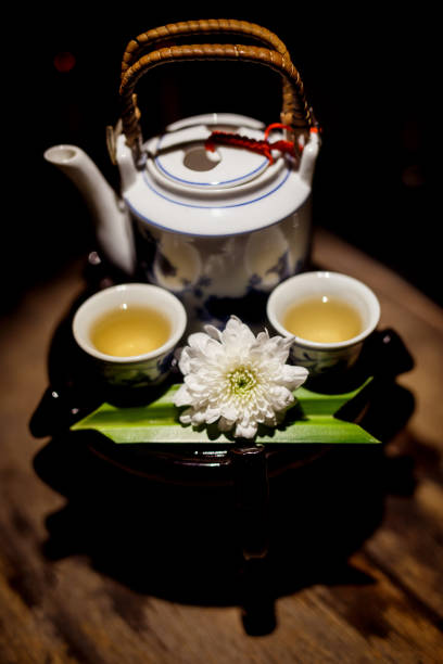 istock Chinese Tea Styled Cocktail Drink in Oriental Setting 1626972379