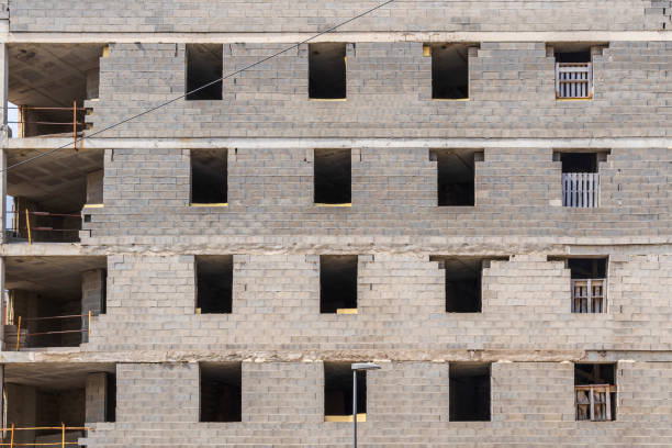 istock Building under construction in a state of abandonment 1626972481