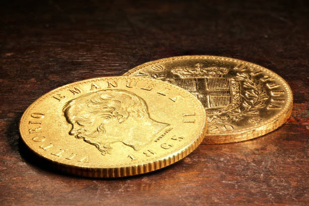 istock Italian Victor Emmanuel II gold coins 1626973316