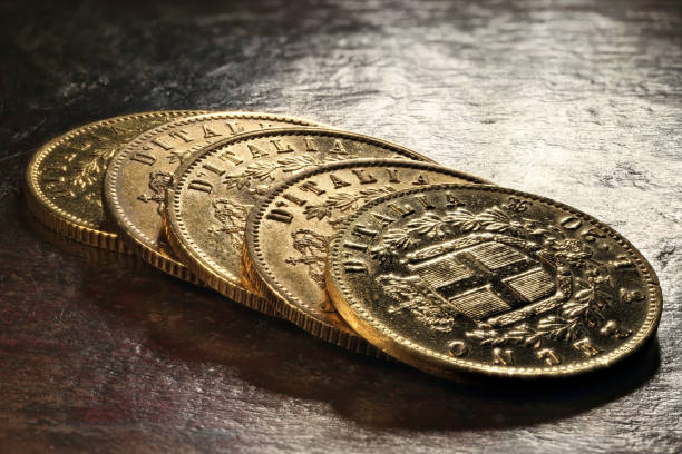 istock Italian Victor Emmanuel II gold coins 1626975989