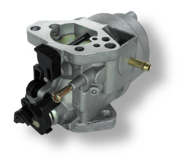 istock Throttle side of a carburetor with shadow 1626985116