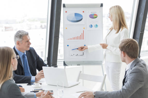 istock Business team at presentation 1626993327