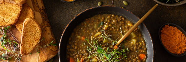 istock Healthy lentil soup 1627055144