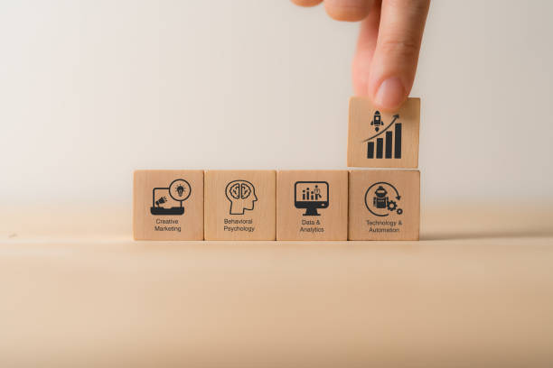 istock Growth hacking concept. A modern approach to marketing, combining creativity and technical savvy to rapidly increase business growth. Using digital tools, data driven and automation to drive growth. 1627076732
