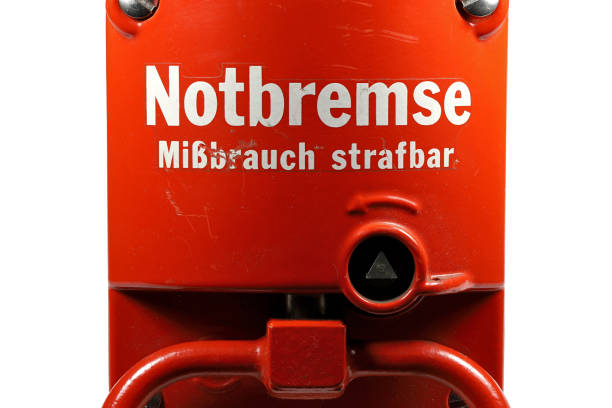 istock emergency brake from German train or tram 1627107929