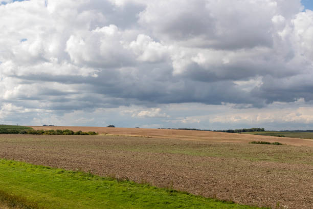 istock Ploughed fields in the English Countryside 1627107938