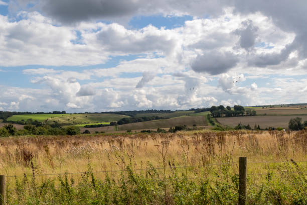 istock Farm fields in the English COuntryside 1627107966