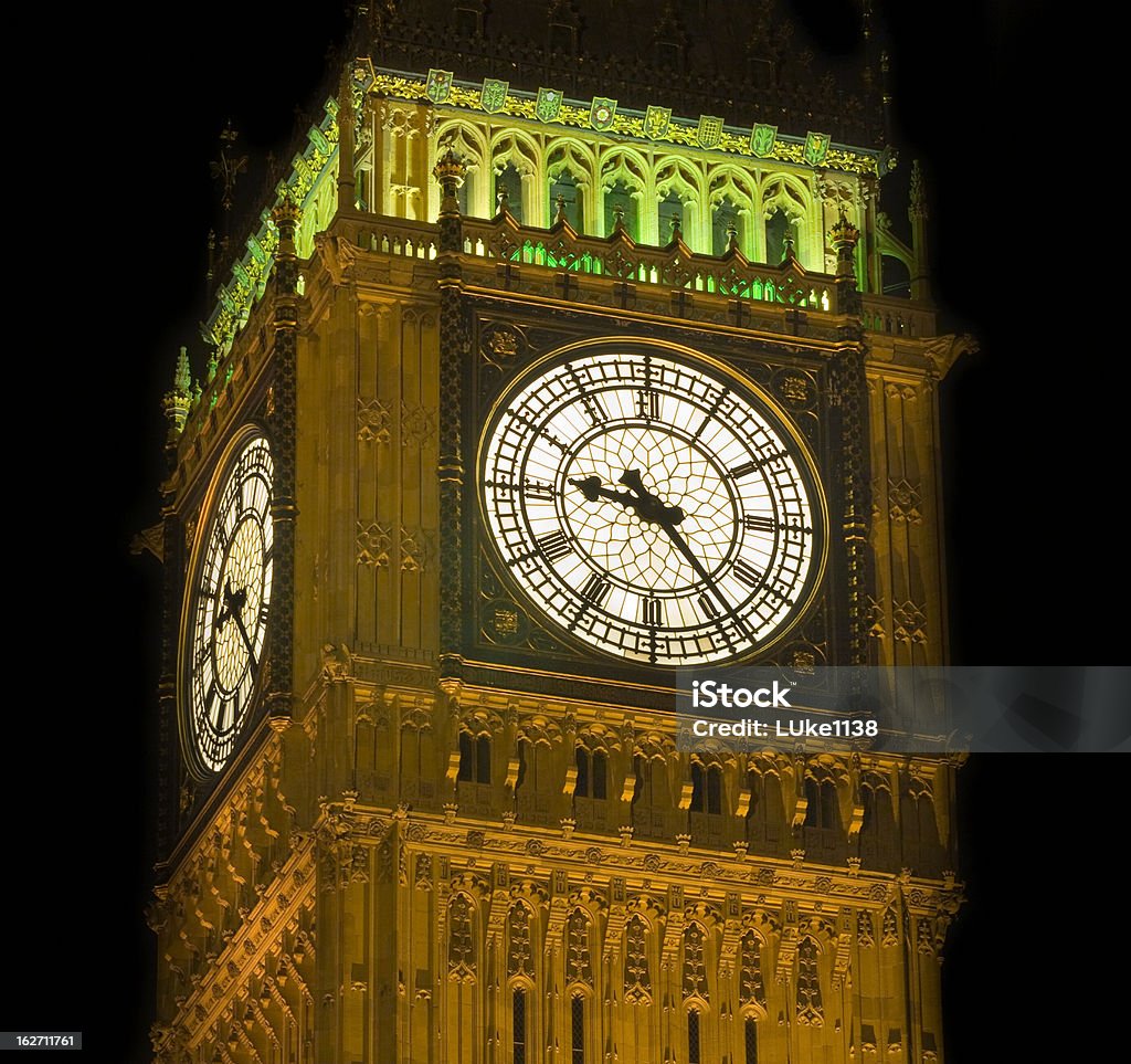 Big Ben - Lizenzfrei Beleuchtet Stock-Foto