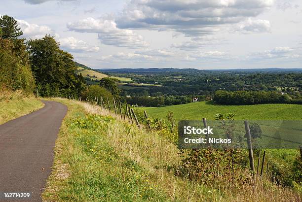 North Downs Mundo Rural Dorking Surrey Inglaterra - Fotografias de stock e mais imagens de Surrey - Inglaterra