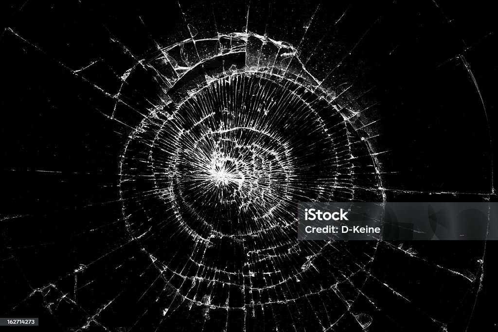Broken glass Broken glass on black background  Shattered Glass Stock Photo