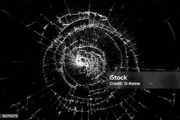 Broken Glass Stock Photo - Download Image Now - Shattered Glass, Glass - Material, Cracked
