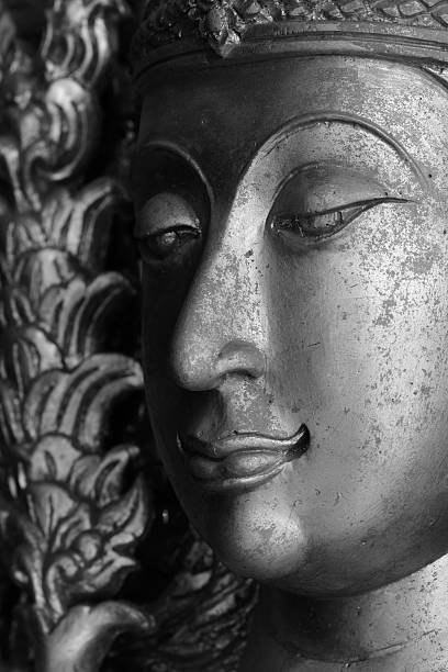 istock Face of Thai molding art 162714614