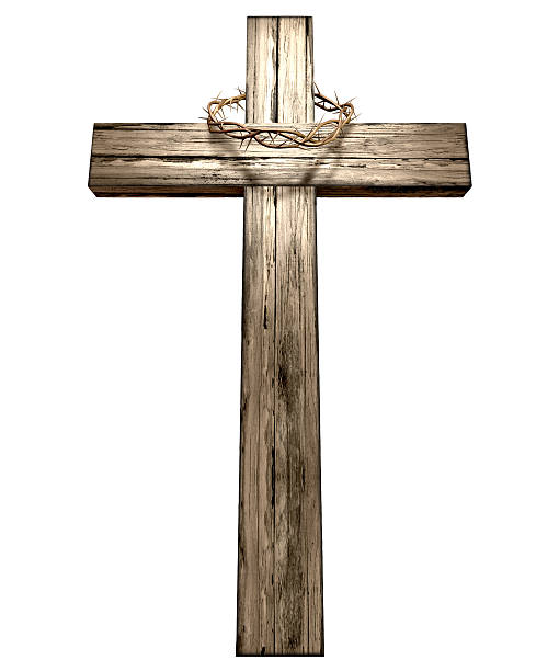 Crucifix With A Crown Of Thorns