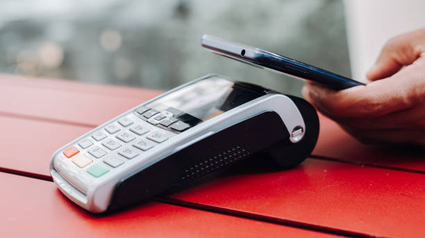 istock Holding smartphone shopping, payment Online banking payment communication network digital technology internet wireless application development mobile smartphone applications computing 1627154840