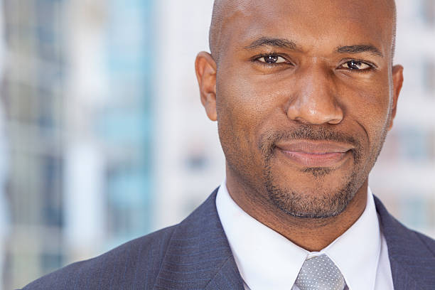 istock Happy African American Businessman 162716133