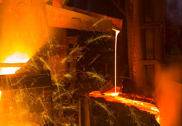 istock Splashing of iron water 162717188