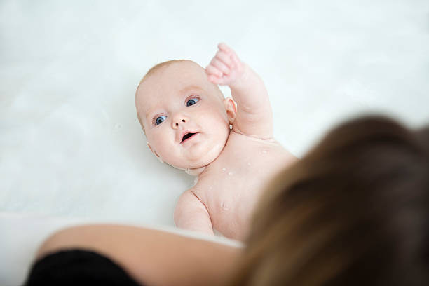 Bath Time stock photo