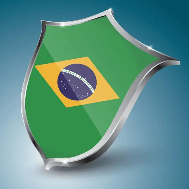 Vector illustration of Brazil