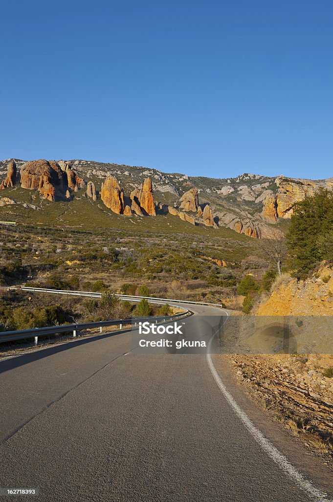 Canyon in Spanien - Lizenzfrei Abwesenheit Stock-Foto