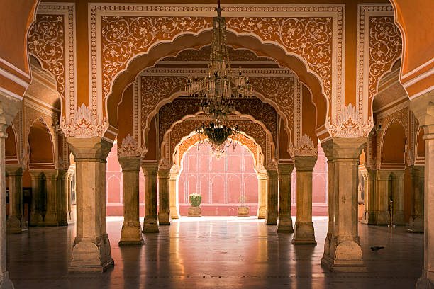 istock royal hall in Jaipur palace, India 162721134