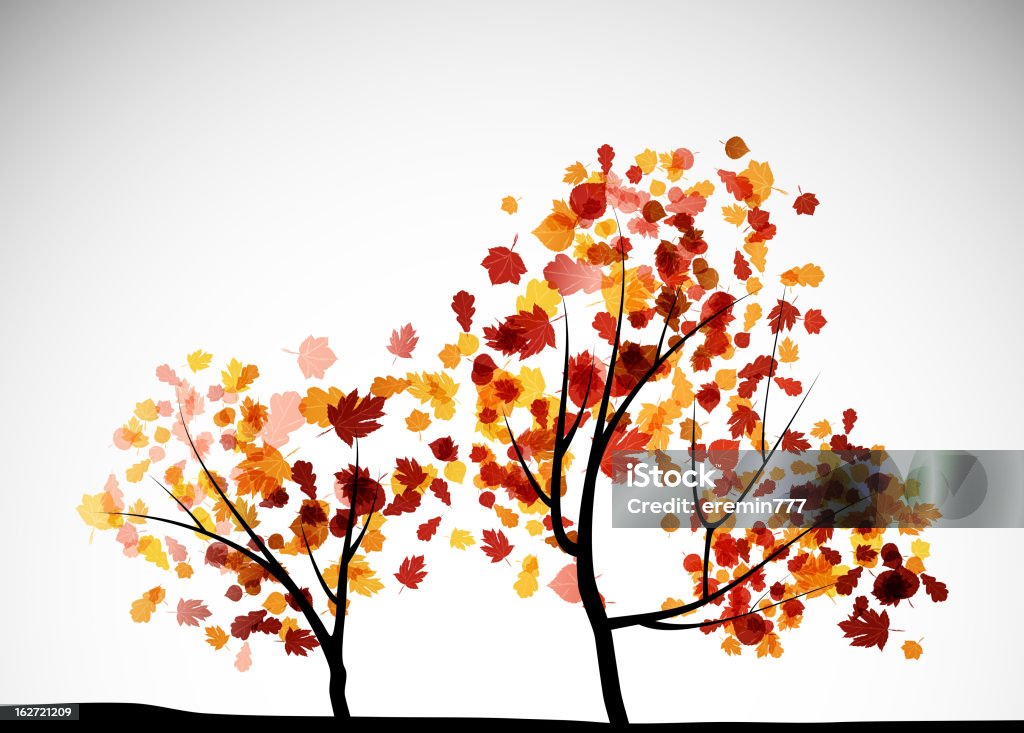 Fond d'automne - clipart vectoriel de Abstrait libre de droits