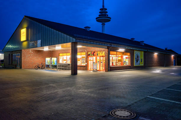 Cuxhaven, Germany - October 29, 2020: Netto Marken-Discount branch