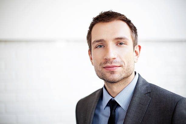 istock Handsome businessman portrait 162724057