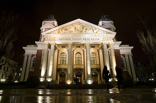 istock Bulgaria National Theater Ivan Vazov at night 162724149