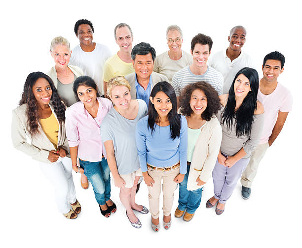 istock Diverse group of casual people 162725837