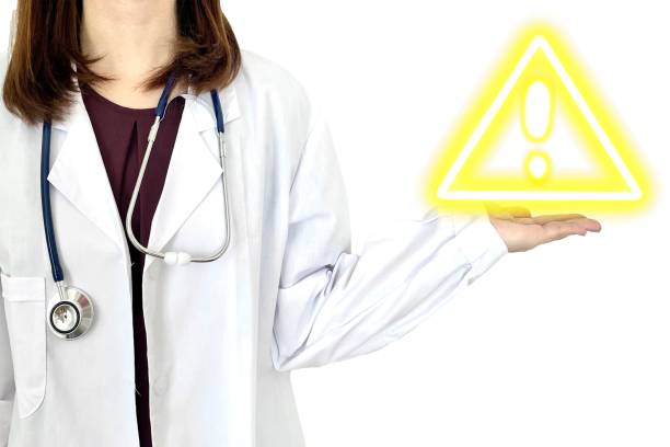 istock Female doctor cautioning Be careful 1627260121
