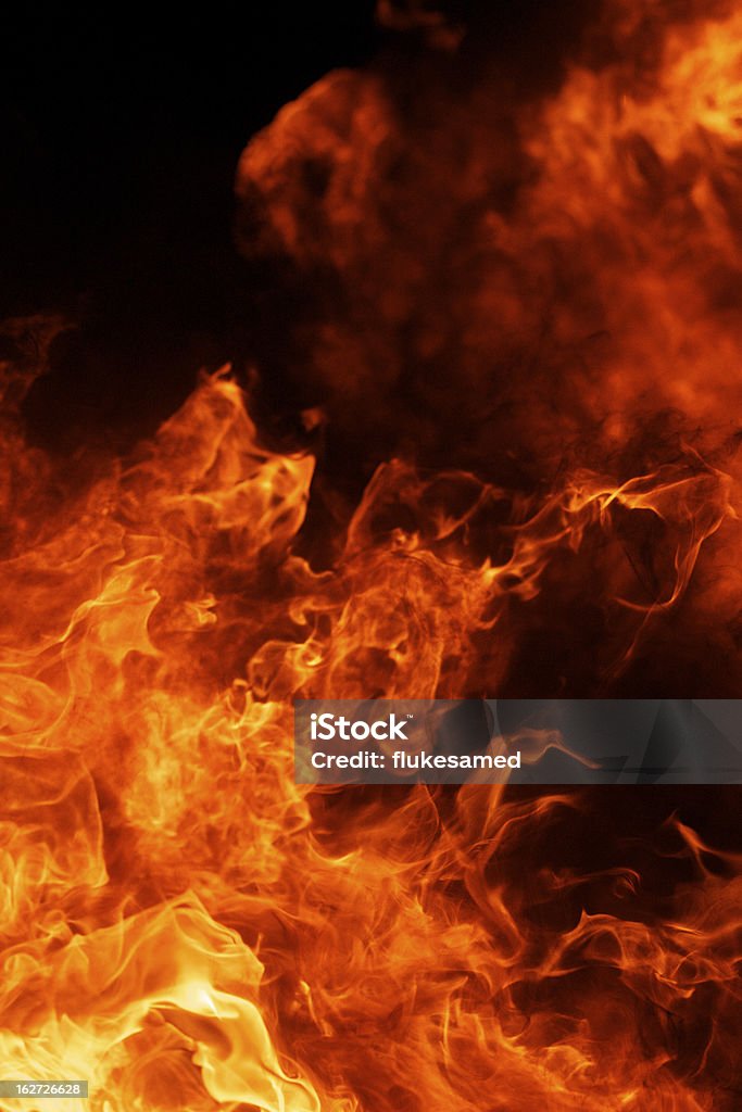 Пламя пожара огонь фоне - Стоковые фото Ад роялти-фри